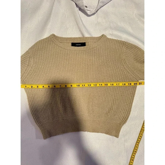 Forever 21 Cropped Sweater SIZE L - Picture 3 of 5